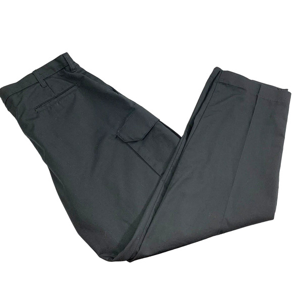 Soft Twill By UniFirst Pants Unifirst Softwill Cargo Pants Mens 4x32 Gray Pockets Uniform